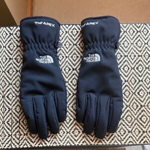 The North Face black  Gloves-like new, never worn